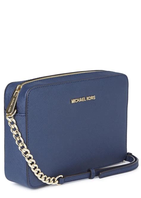 navy blue michael kors purse|michael kors navy blue crossbody.